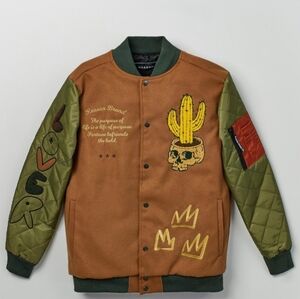 Men's Letterman jacket brand new with tags size medium